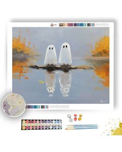CHEERFUL PICNIC - Paint by Numbers Full Kit