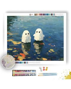 PLAYFUL FLOAT - Paint by Numbers Full Kit