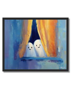 CHEERFUL FRIENDS - FRAMED