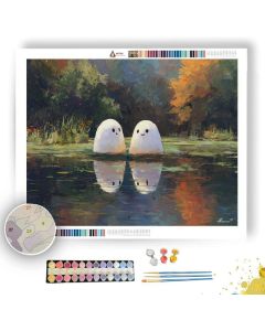 FLOATING MOMENT - Paint by Numbers Full Kit