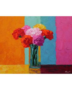 PLAYFUL VASE - Paint by Numbers Full Kit