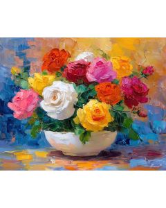 JOYFUL SETTING - Paint by Numbers Full Kit