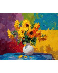 PLAYFUL TABLE - Paint by Numbers Full Kit