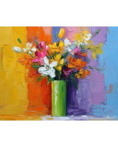 GENTLE BOUQUET - Paint by Numbers Full Kit