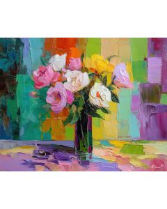 PAINTED COMPOSITION - Paint by Numbers Full Kit