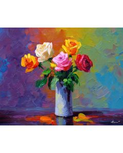 BRIGHT SETTING - Paint by Numbers Full Kit