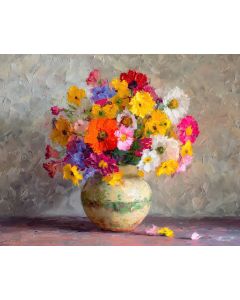 BLOOMING VASE - Paint by Numbers Full Kit