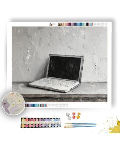 SIMPLE ORDER B&W - Paint by Numbers Full Kit