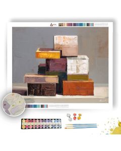 STABLE ARRANGEMENT - Paint by Numbers Full Kit