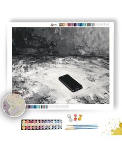 FORMED SETUP B&W - Paint by Numbers Full Kit