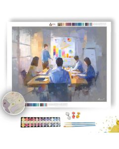 BALANCED ROOM - Paint by Numbers Full Kit