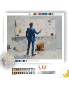 PROFESSIONAL MOMENT - Paint by Numbers Full Kit