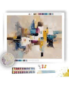 CALM FORM - Paint by Numbers Full Kit