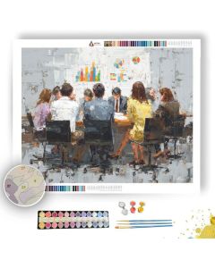 DYNAMIC PLAN - Paint by Numbers Full Kit