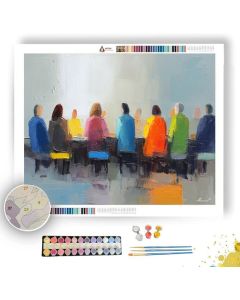 BALANCED SPACE - Paint by Numbers Full Kit