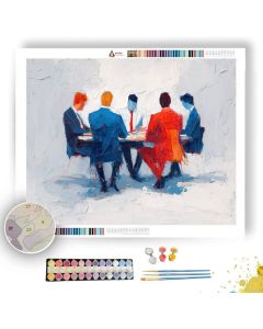 MODERN SPACE - Paint by Numbers Full Kit