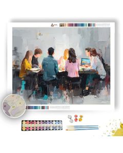 COLLABORATIVE WORKSPACE - Paint by Numbers Full Kit