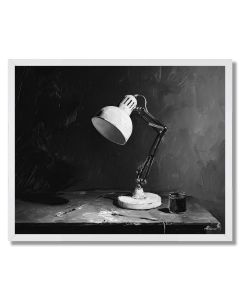 MODERN SPACE B&W - FRAMED