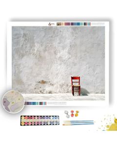 QUIET SETTING B&W - Paint by Numbers Full Kit
