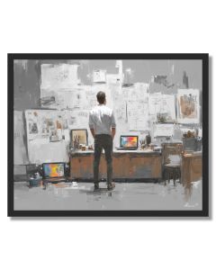 CLEAN WORKSPACE - FRAMED