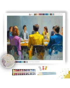 CLEAN MEETING - Paint by Numbers Full Kit