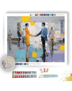 SHARED COLLABORATION - Paint by Numbers Full Kit