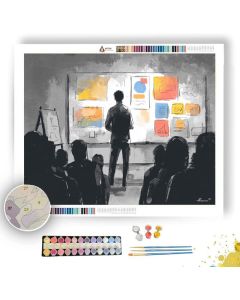 ENGAGED SCENE - Paint by Numbers Full Kit