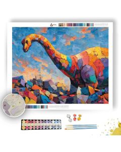 BROKEN SHAPE - Paint by Numbers Full Kit