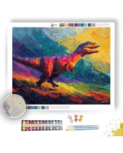 GLOWING FLOW - Paint by Numbers Full Kit