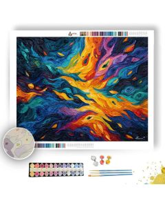 SILENT MOTION - Paint by Numbers Full Kit