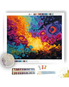 GLOWING STRUCTURE - Paint by Numbers Full Kit