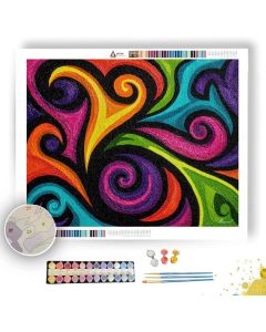 MODERN LINE - Paint by Numbers Full Kit