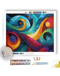 SILENT STRUCTURE - Paint by Numbers Full Kit