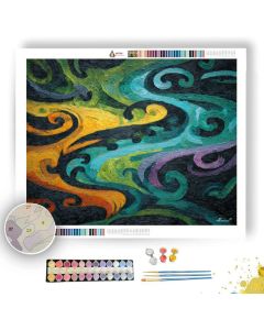 FLOATING FIELD - Paint by Numbers Full Kit