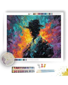 SILENT FIGURE - Paint by Numbers Full Kit