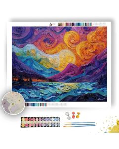 CLEAN VIEW - Paint by Numbers Full Kit