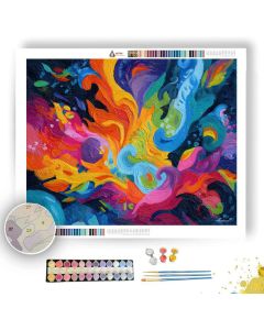 BRIGHT FORM - Paint by Numbers Full Kit