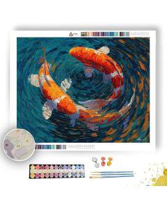 DYNAMIC SPACE - Paint by Numbers Full Kit