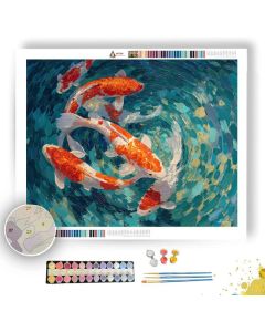 BRIGHT MOTION - Paint by Numbers Full Kit