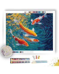 GLOWING SCENE - Paint by Numbers Full Kit