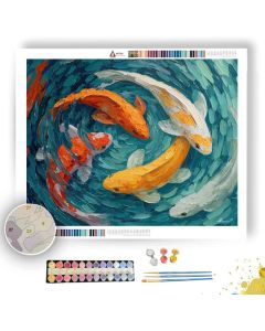 QUIET SHAPE - Paint by Numbers Full Kit
