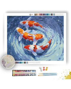 GLOWING STATE - Paint by Numbers Full Kit