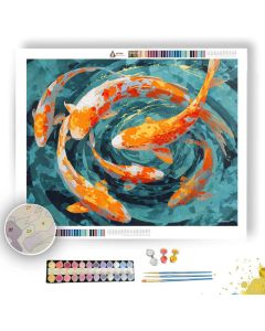 BROKEN LINE - Paint by Numbers Full Kit