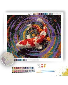 MODERN FIELD - Paint by Numbers Full Kit