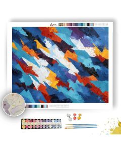 SHARP SHAPE - Paint by Numbers Full Kit