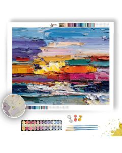 QUIET STRUCTURE - Paint by Numbers Full Kit