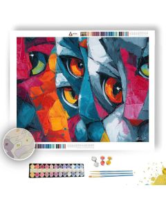 BROKEN FIGURE - Paint by Numbers Full Kit