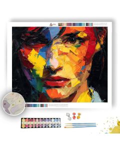 BRIGHT FIGURE - Paint by Numbers Full Kit