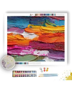 BOLD PATTERN - Paint by Numbers Full Kit