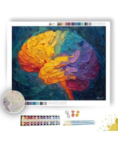 MODERN RHYTHM - Paint by Numbers Full Kit